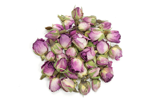 Dried rose buds