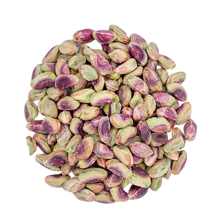 Non salted pistachios without shell